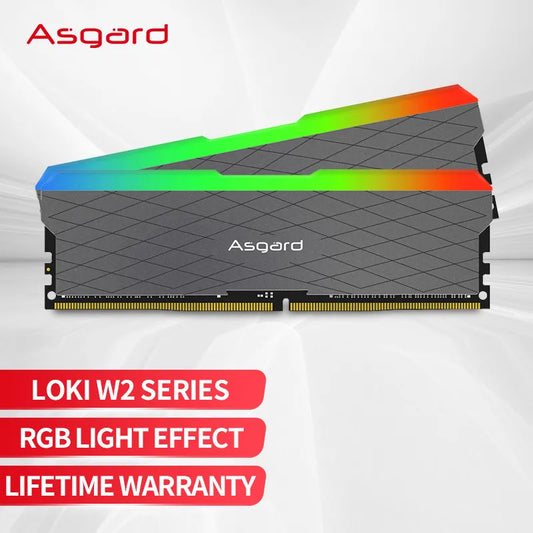 Asgard W2 series RGB RAM ddr4 8GBx2 16GBx2
